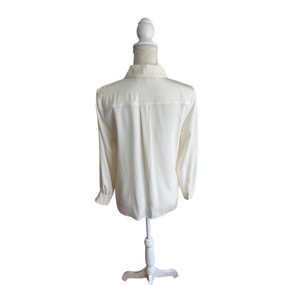 Diane Von Furstenberg Emanuelle Silk Top Blouse - Picture 3 of 11